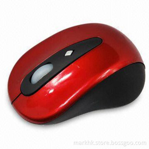 2.4GHz Wireless Mouse with Automatic Shut-off Function to Maximize Battery Lifespan